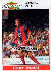 Sticker Geoff Thomas - English Football 1991-1992 n. 49 - Panini