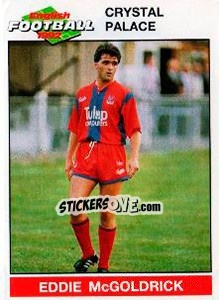 Sticker Eddie McGoldrick - English Football 1991-1992 n. 56 - Panini