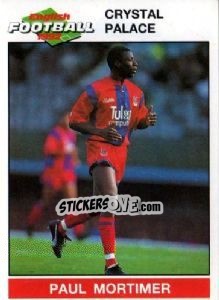 Sticker Paul Mortimer - English Football 1991-1992 - Panini