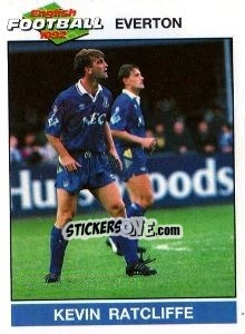 Figurina Kevin Ratcliffe - English Football 1991-1992 - Panini
