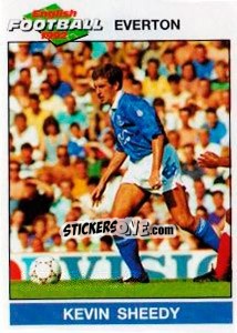 Cromo Kevin Sheedy - English Football 1991-1992 - Panini