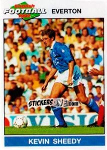Sticker Kevin Sheedy - English Football 1991-1992 n. 68 - Panini