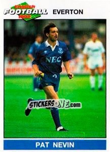 Sticker Pat Nevin - English Football 1991-1992 - Panini
