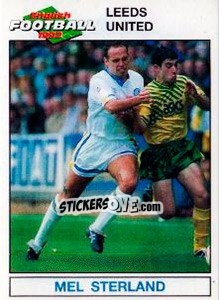 Sticker Mel Sterland - English Football 1991-1992 - Panini