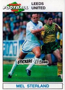 Figurina Mel Sterland - English Football 1991-1992 n. 75 - Panini