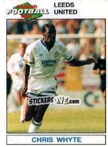 Figurina Chris Whyte - English Football 1991-1992 n. 78 - Panini
