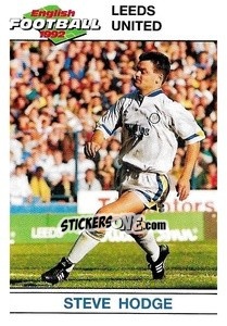 Sticker Steve Hodge - English Football 1991-1992 n. 81 - Panini
