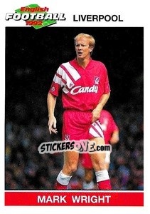 Sticker Mark Wright - English Football 1991-1992 n. 90 - Panini