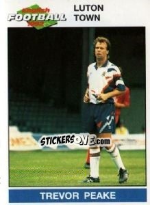 Sticker Trevor Peake - English Football 1991-1992 - Panini