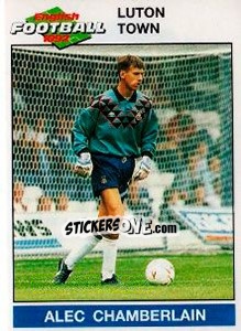 Sticker Alec Chamberlain - English Football 1991-1992 n. 98 - Panini