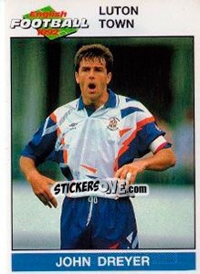 Sticker john Dreyer - English Football 1991-1992 n. 99 - Panini