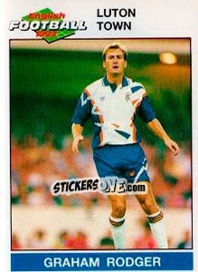 Figurina Graham Rodger - English Football 1991-1992 - Panini