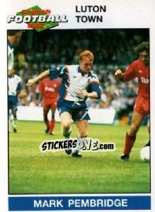 Sticker Mark Pembridge - English Football 1991-1992 n. 102 - Panini