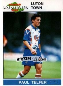 Sticker Paul Telfer - English Football 1991-1992 - Panini