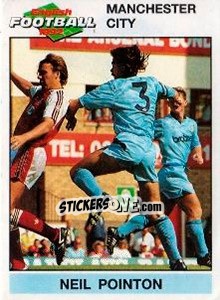 Sticker Neil Pointon - English Football 1991-1992 n. 111 - Panini