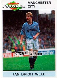 Sticker Ian Brightwell - English Football 1991-1992 n. 112 - Panini