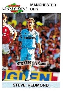 Sticker Steve Redmond - English Football 1991-1992 - Panini