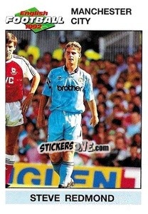 Sticker Steve Redmond - English Football 1991-1992 n. 113 - Panini