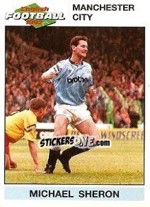 Sticker Mike Sheron - English Football 1991-1992 - Panini