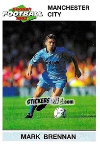 Sticker Mark Brennan - English Football 1991-1992 - Panini