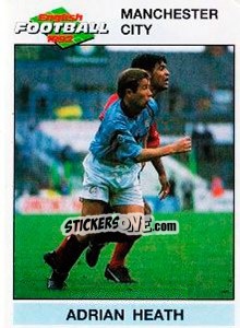 Sticker Adrian Heath - English Football 1991-1992 n. 120 - Panini