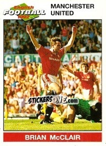 Cromo McClair - English Football 1991-1992 - Panini