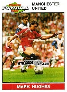 Sticker Mark Hughes - English Football 1991-1992 - Panini