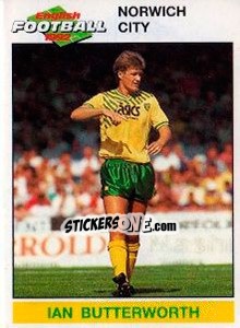 Figurina Ian Butterworth - English Football 1991-1992 - Panini