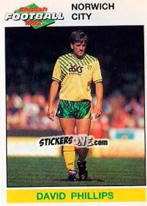 Sticker David Phillips - English Football 1991-1992 n. 139 - Panini
