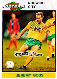 Sticker Jeremy Goss - English Football 1991-1992 n. 141 - Panini