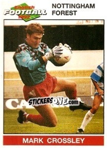 Sticker Mark Crossley - English Football 1991-1992 n. 146 - Panini