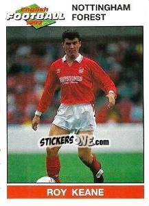 Sticker Roy Keane - English Football 1991-1992 n. 150 - Panini