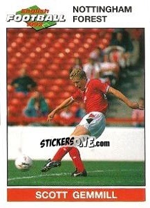 Cromo Scot Gemmill - English Football 1991-1992 - Panini