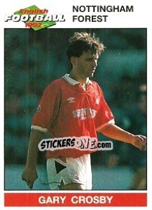 Sticker Gary Crosby - English Football 1991-1992 n. 156 - Panini