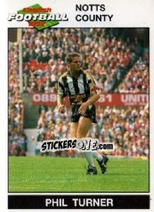 Sticker Phil Turner - English Football 1991-1992 - Panini