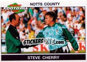 Sticker Steve Cherry - English Football 1991-1992 n. 158 - Panini