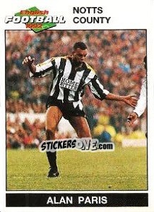 Sticker Alan Paris - English Football 1991-1992 n. 160 - Panini