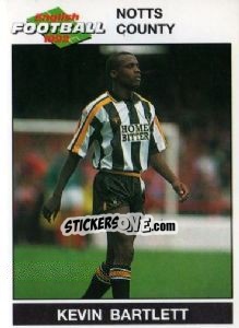 Sticker Kevin Bartlett - English Football 1991-1992 n. 167 - Panini