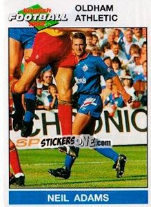 Sticker Neil Adams - English Football 1991-1992 - Panini