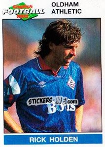 Sticker Rick Holden - English Football 1991-1992 - Panini