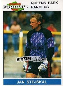 Sticker Jan Stejskal - English Football 1991-1992 - Panini