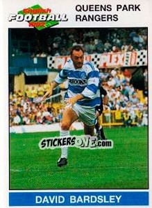 Sticker David Bardsley - English Football 1991-1992 - Panini