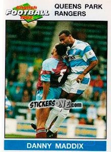 Sticker Danny Maddix - English Football 1991-1992 n. 186 - Panini