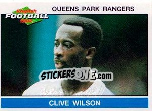 Sticker Clive Wilson - English Football 1991-1992 n. 188 - Panini