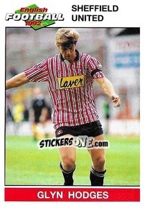 Sticker Glyn Hodges - English Football 1991-1992 - Panini