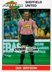 Sticker Ian Bryson - English Football 1991-1992 - Panini