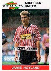 Sticker Jamie Hoyland - English Football 1991-1992 n. 201 - Panini
