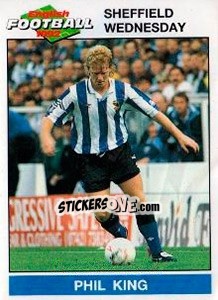 Sticker Phil King - English Football 1991-1992 - Panini
