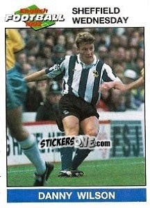 Sticker Danny Wilson - English Football 1991-1992 - Panini