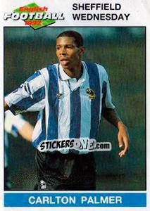 Sticker Carlton Palmer - English Football 1991-1992 n. 213 - Panini